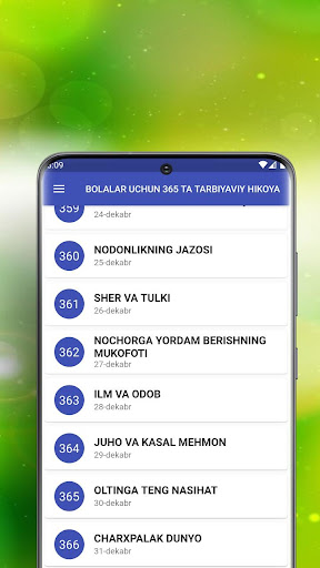 Bolalar uchun 365ta tarbiyaviy