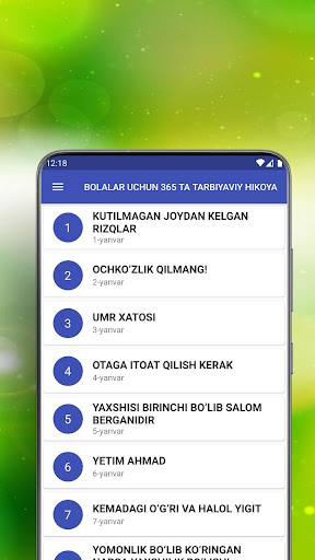 Bolalar uchun 365ta tarbiyaviy